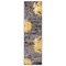 World Rug Gallery Contemporary Abstract Splash Non Shedding Soft Area Rug 2' x 7' Yellow 391YELLOW2x7 - alternate 2